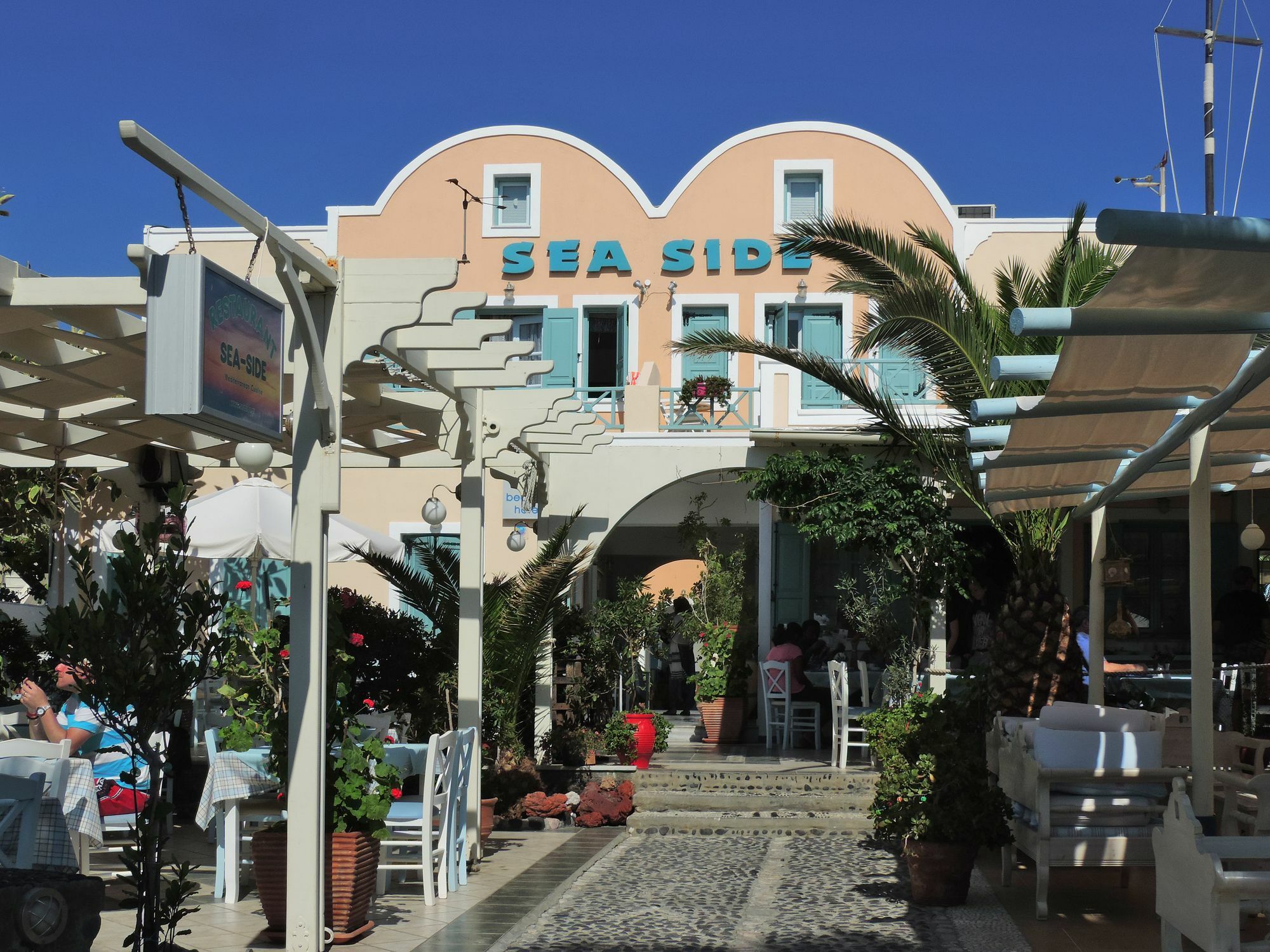 Sea Side Beach Hotel Kamári 外观 照片